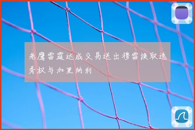 老鹰雷霆达成交易送出穆雷换取选秀权与加里纳利